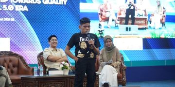 Intelect Fest Perpustakaan UMSU, Joel dan Wanda Wandau “Roasting” Mahasiswa