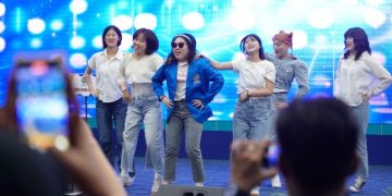 Mahasiswa Asal Korea Performance di UMSU