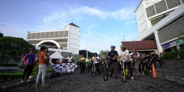 Rayakan Milad ke-43, UMY Kampanyekan Gaya Hidup Sehat dengan Bersepeda