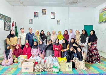 FISIP UMSU Anjangsana dan Salurkan Bantuan ke Panti Asuhan Melati Aisyiyah