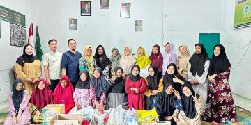 FISIP UMSU Anjangsana dan Salurkan Bantuan ke Panti Asuhan Melati Aisyiyah