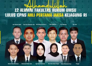 Selamat, 12 Alumni FH UMSU Lulus CPNS Ahli Pertama Jaksa Kejagung RI