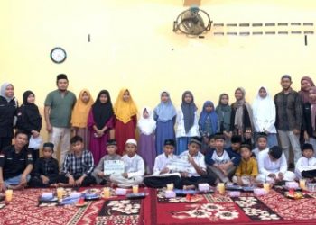 Global Ekhsan Relief dan HMJ Kessos FISIP UMSU Terus Jalin Kerjasama Bina Anak Yatim di Kota Medan