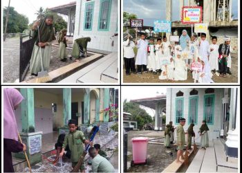 Sambut Ramadhan, SDIT Muhammadiyah Manggeng Laksanakan Pawai Tarhib dan Basjid