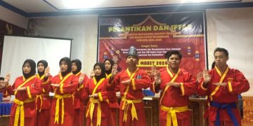 UKMK Tapak Suci UIN Raden Fatah Palembang Periode 2024-2025 Resmi Dilantik 