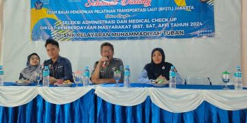 Gandeng BPPTL Jakarta, SMK Pelayaran Muhammadiyah Tuban Gelar Seleksi Diklat Pemberdayaan Mayarakat