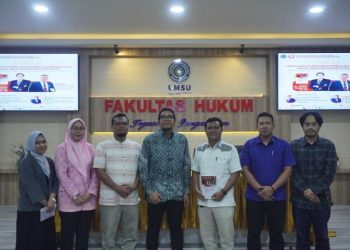 Fakultas Hukum UMSU Laksankan Bedah Buku “Penataan Rekrutmen dan Periodesasi Jabatan Hakim Konstitusi” 