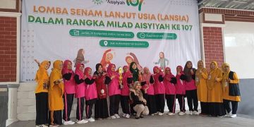 PRA Baruamba Meraih Juara 3 Lomba Senam Bahagia Gebyar Milad Aisyiyah ke-107