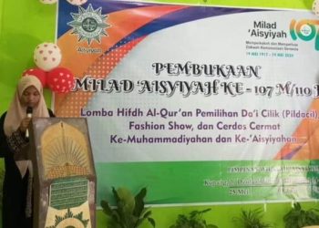 Rayakan Milad ‘Aisyiyah Ke-107, PWA NTT Gelar Serangkaian Lomba