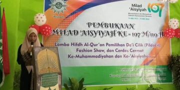 Rayakan Milad ‘Aisyiyah Ke-107, PWA NTT Gelar Serangkaian Lomba