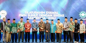 Silaturahmi Syawal PWM Sumut dan UMSU, PP Muhammadiyah: Jaga Kekompakan Sukseskan Muktamar