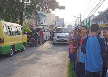Lima Ribu Warga, Siswa dan Pegawai AUM di Bumiayu Ikuti Jalan Sehat Gebyar Milad Aisyiyah ke-107