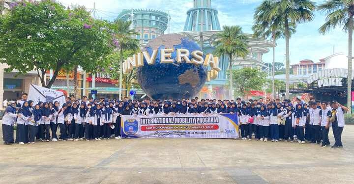 Siswa SMP Muhammadiyah PK Solo Belajar Kemajuan dan Inovasi ke Luar Negeri