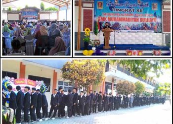 Kepala SMK Mutubumi Brebes Melepas 326 Siswa pada acara Perpisahan Siswa Kelas XII