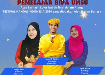 Tiga Mahasiswa BIPA UMSU Lolos Seleksi Festival Tingkat Dunia