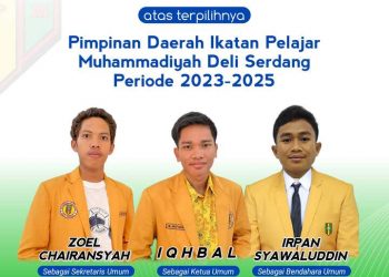 Sah! IPMawan Iqhbal Pimpin PD IPM Deli Serdang Periode 2023-2025