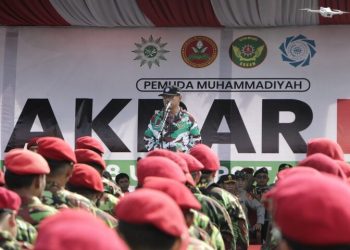 Hadiri Apel KOKAM, Ketum PP Muhammadiyah: Kami Terus Berkhidmat Bagi Bangsa dan Negara