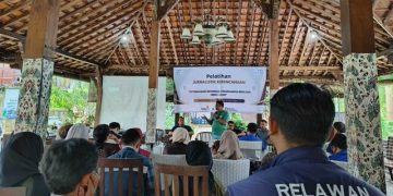 Relawan Kebencanaan Muhammadiyah Wilayah Timur IKuti Pelatihan Jurnalistik