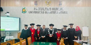 Dosen FH UMSU Andryan Raih Gelar Doktor