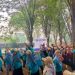Hari Pertama Bekerja Lagi, Guru Karyawan Muhammadiyah GKB Ikuti One Day Sports