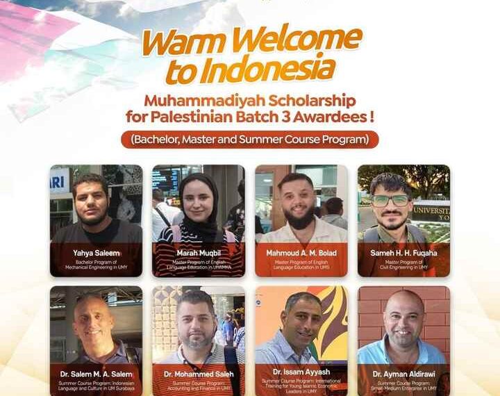 Lazismu Persembahkan Beasiswa untuk Warga Palestina