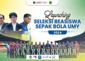 Launching Beasiswa Sepakbola, UMY Jelas Pilihan Terbaik