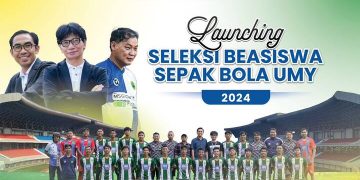 Launching Beasiswa Sepakbola, UMY Jelas Pilihan Terbaik