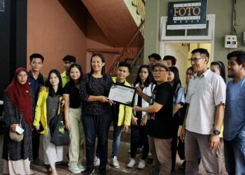 Mahasiswa UDA Kunjungi Sekrerariat PFI Medan