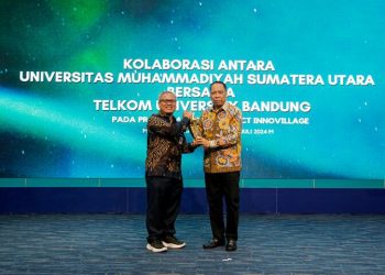 UMSU Terima Penghargaan Universitas Terbaik Program Innovillage dari Telkom University