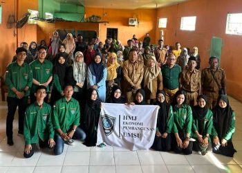 HMJ~EP FEB UMSU Laksanakan PPK Ormawa di Desa Perlis Kabupaten Langkat