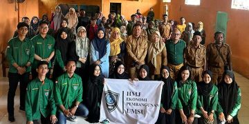 HMJ~EP FEB UMSU Laksanakan PPK Ormawa di Desa Perlis Kabupaten Langkat