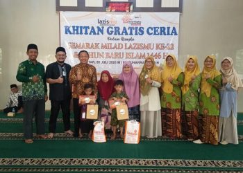 Lazismu Kabupaten Blitar Selenggarakan Khitan Ceria Semarak Tahun Baru Hijriyah dan Milad ke-22