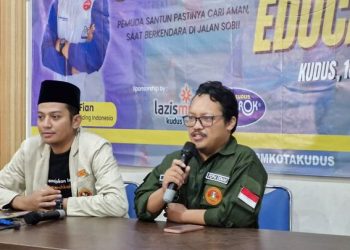PCPM Kota dan BIkerMU Chapter Kudus Dukung Keselamatan Berkendara