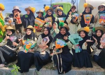 Perayaan Unik HUT RI Ala Pimpinan Ranting Aisyiyah dan Nasyiatul Aisyiyah Sidomukti