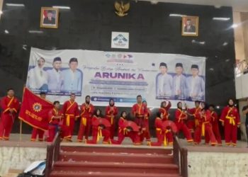 Tapak Suci UIN Raden Fatah Palembang Atraksi Memukau di Depan Ribuan Mahasiswa Baru 2024