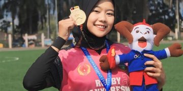 Mahasiswi UM Bandung Raih Mendali Emas Cabor Rugbi di Pokab Garut 2024