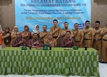 SD Muhammadiyah 1 Ketelan Surakarta: Pelopor Sekolah Antikorupsi