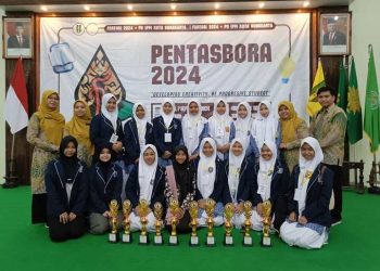 SMP Muhammadiyah PK Borong 10 Prestasi Pentasbora