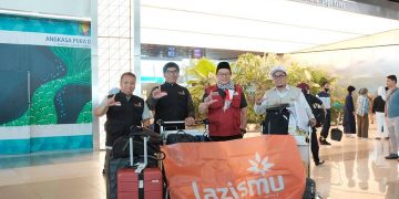 Tim Lazismu Berangkat Salurkan Bantuan untuk Warga Palestina