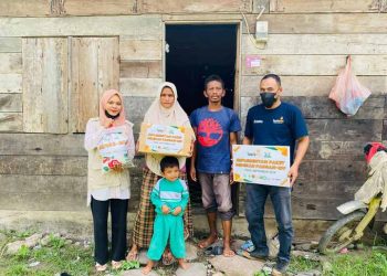 LazisMu Bersama Pemuda Muhammadiyah Pidie Salurkan PanganMu