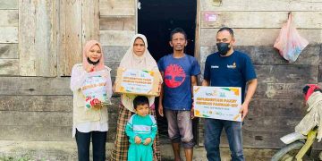 LazisMu Bersama Pemuda Muhammadiyah Pidie Salurkan PanganMu