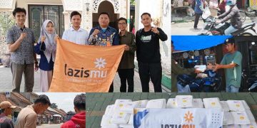 Rutin Berbagai Nasi Kotak, Lazismu OKU Timur Ajak Masyarakat Peduli