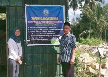 Bank Sampah Muhammadiyah Dolok Maraja di Supervisi Perum Pegadaian