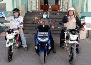 Riders BIKERSMU Bumi Bung Karno Chapter Blitar Raya Meriahkan KopdarGab BIKERSMU Jatim