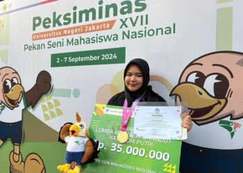Mahasiswa UMSU Juara I Pekan Seni Mahasiswa Nasional 2024