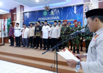 Pengukuhan 7 Pimpinan Cabang Pemuda Muhammadiyah se-Solo dan BPO Kokam
