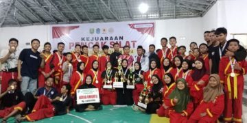 Tapak Suci Ogan Ilir Sabet Juara Umum II Kejuaraan Pencak Silat IPSI Ogan Ilir Open 2024
