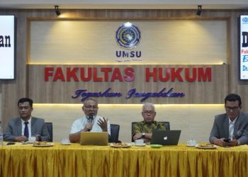 Diskusi Publik FH UMSU: Bangkitkan Wawasan Kebangsaan dan Perangi Korupsi