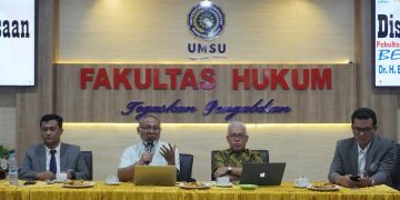 Diskusi Publik FH UMSU: Bangkitkan Wawasan Kebangsaan dan Perangi Korupsi
