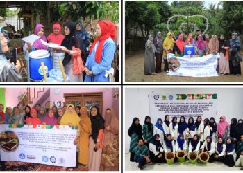 Semakin Berkemajuan! UM Bandung Latih Warga Cipadung Kidul Kelola Sampah dengan Teknik Octaco